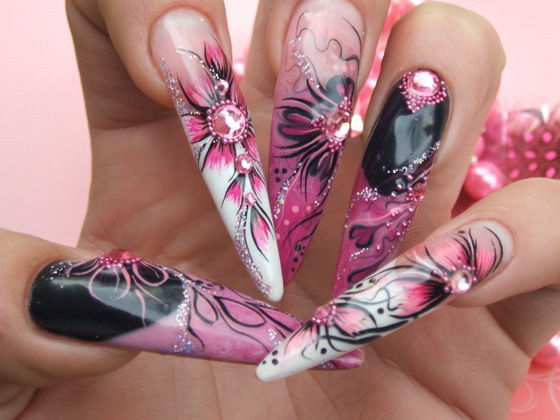 Nail artist's pictures - kalmar nikolett - 4. fantazia kep -.
